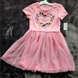 New spring/ summer big girl Disney Minnie Mouse & friends tutu dress Size M L XL